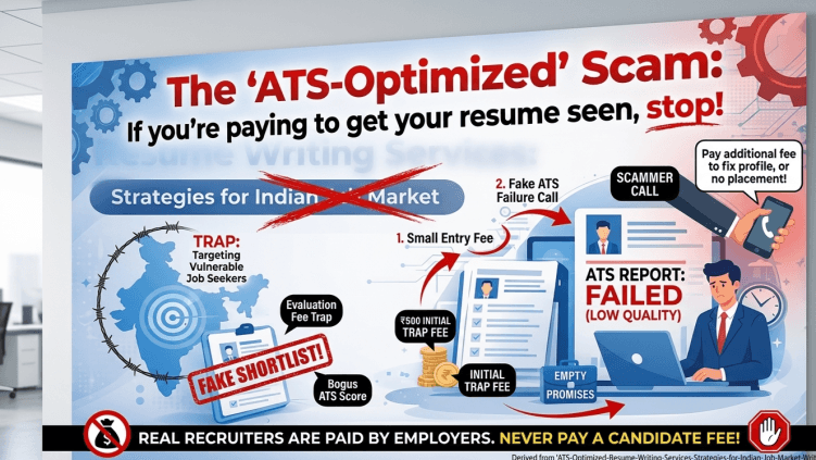 The “ATS-Optimized” Scam: STOP! If you're paying to get your resume seen.